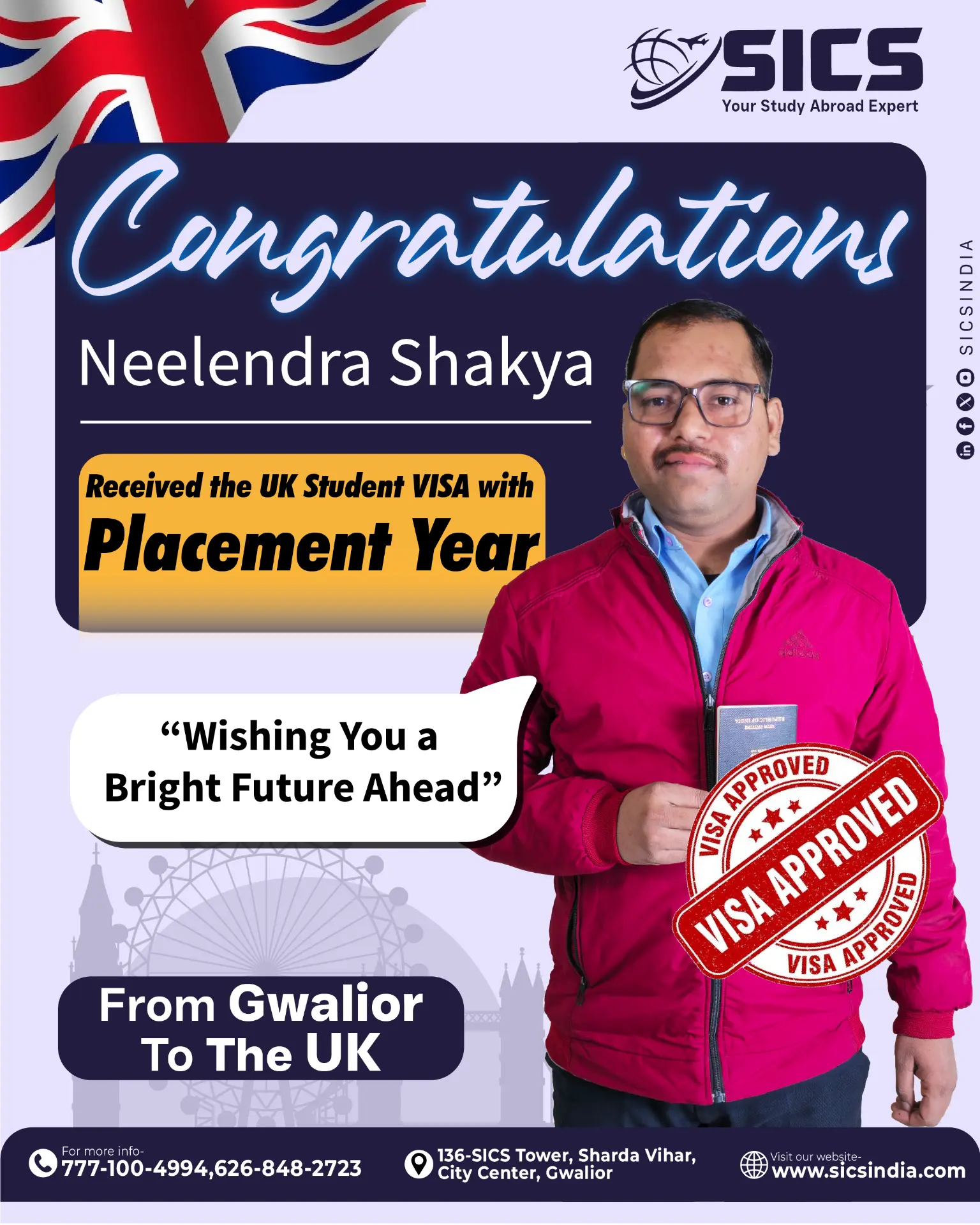 Neelendra Shakya — UK · Placement Year